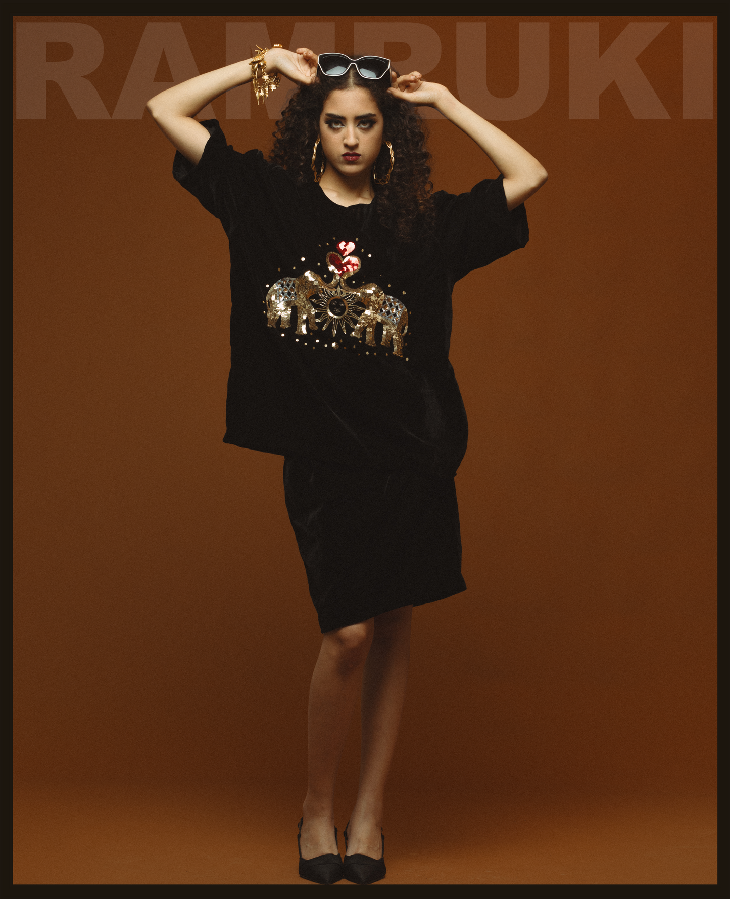 Majestic Aishr Elephants Top - Unisex