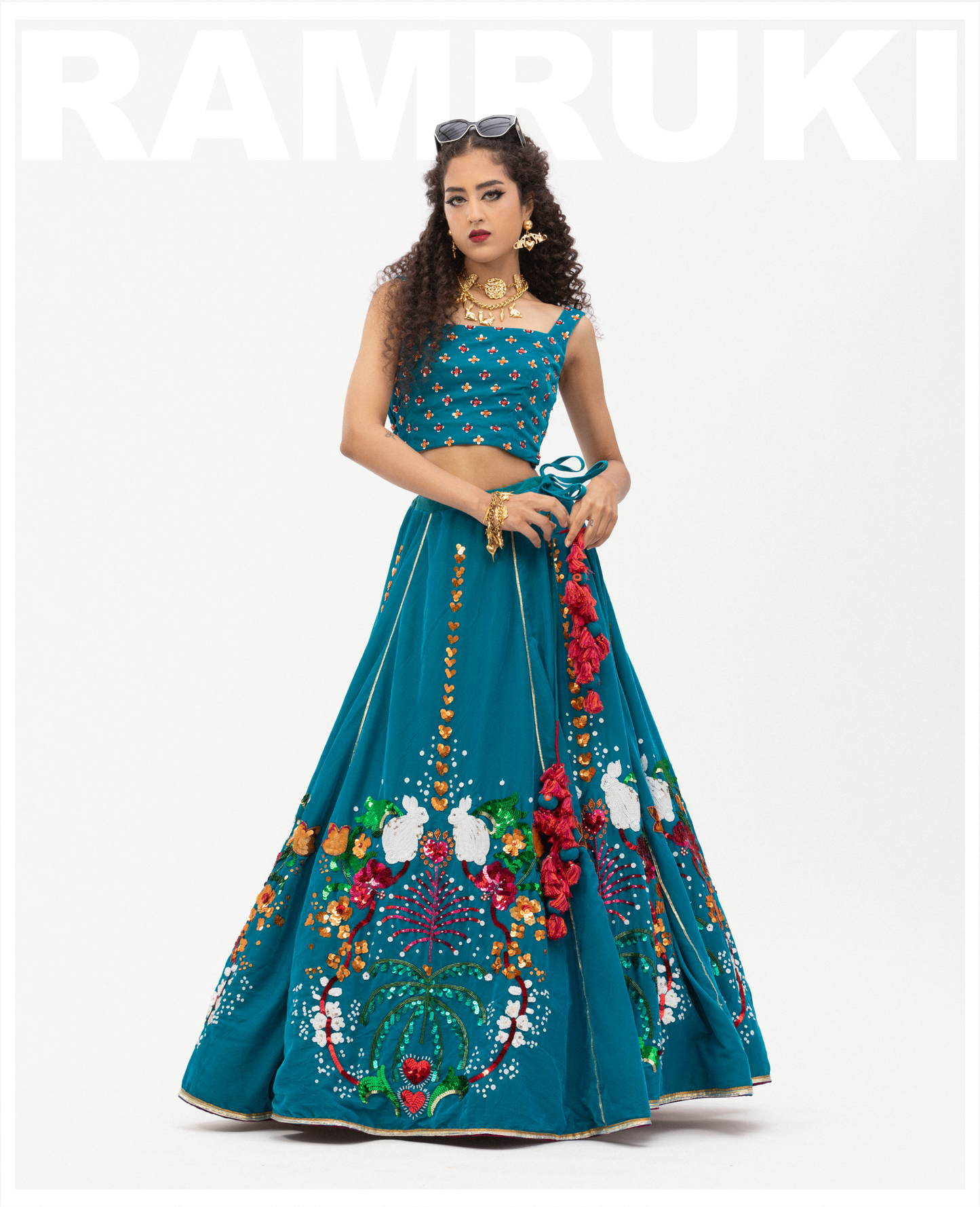 Rabbit Lehenga