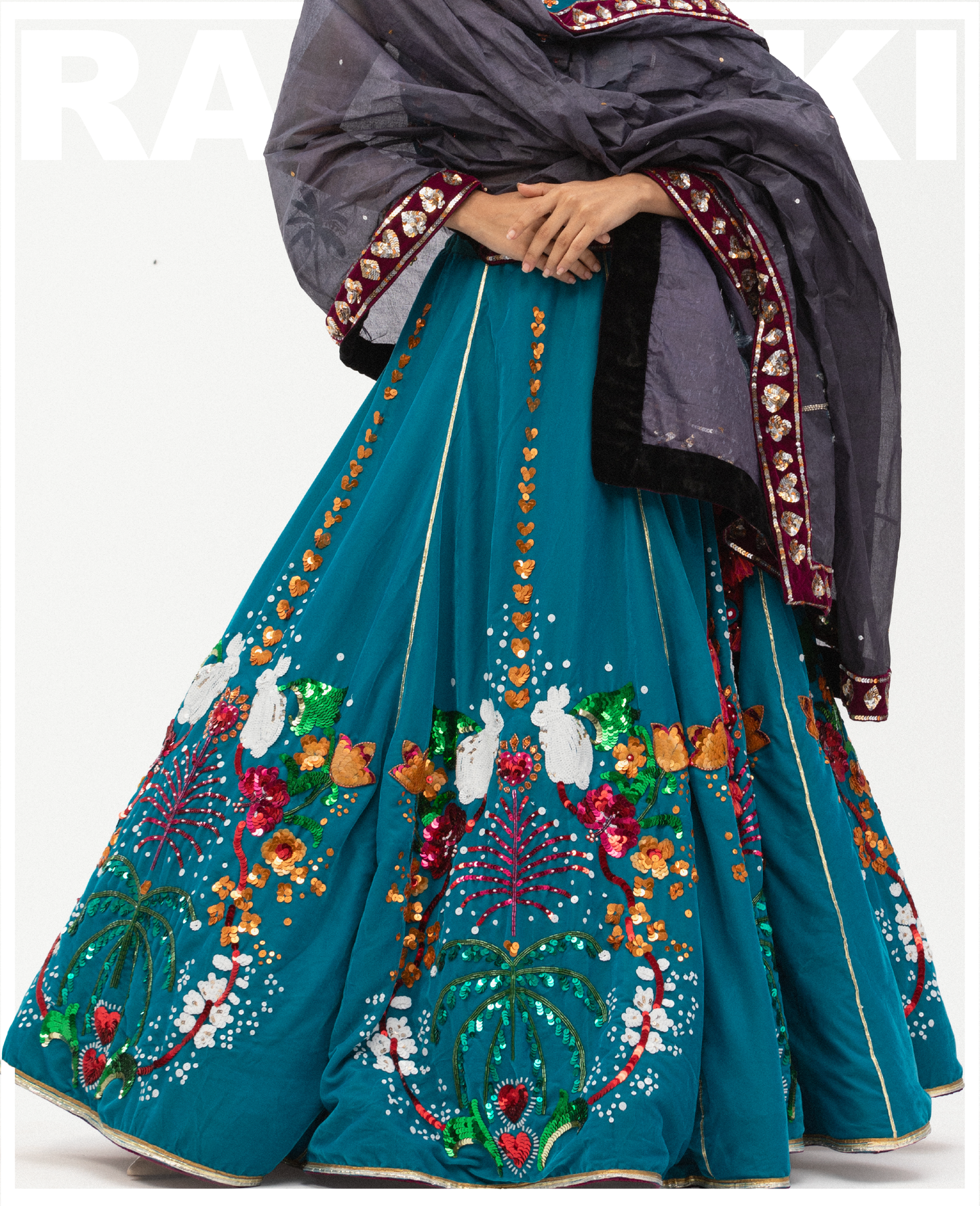 Rabbit Lehenga