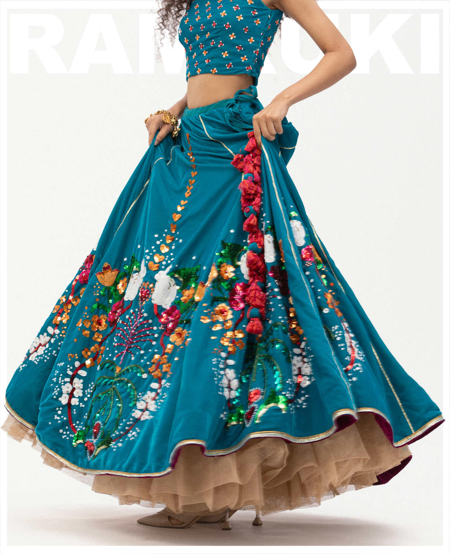 Rabbit Lehenga