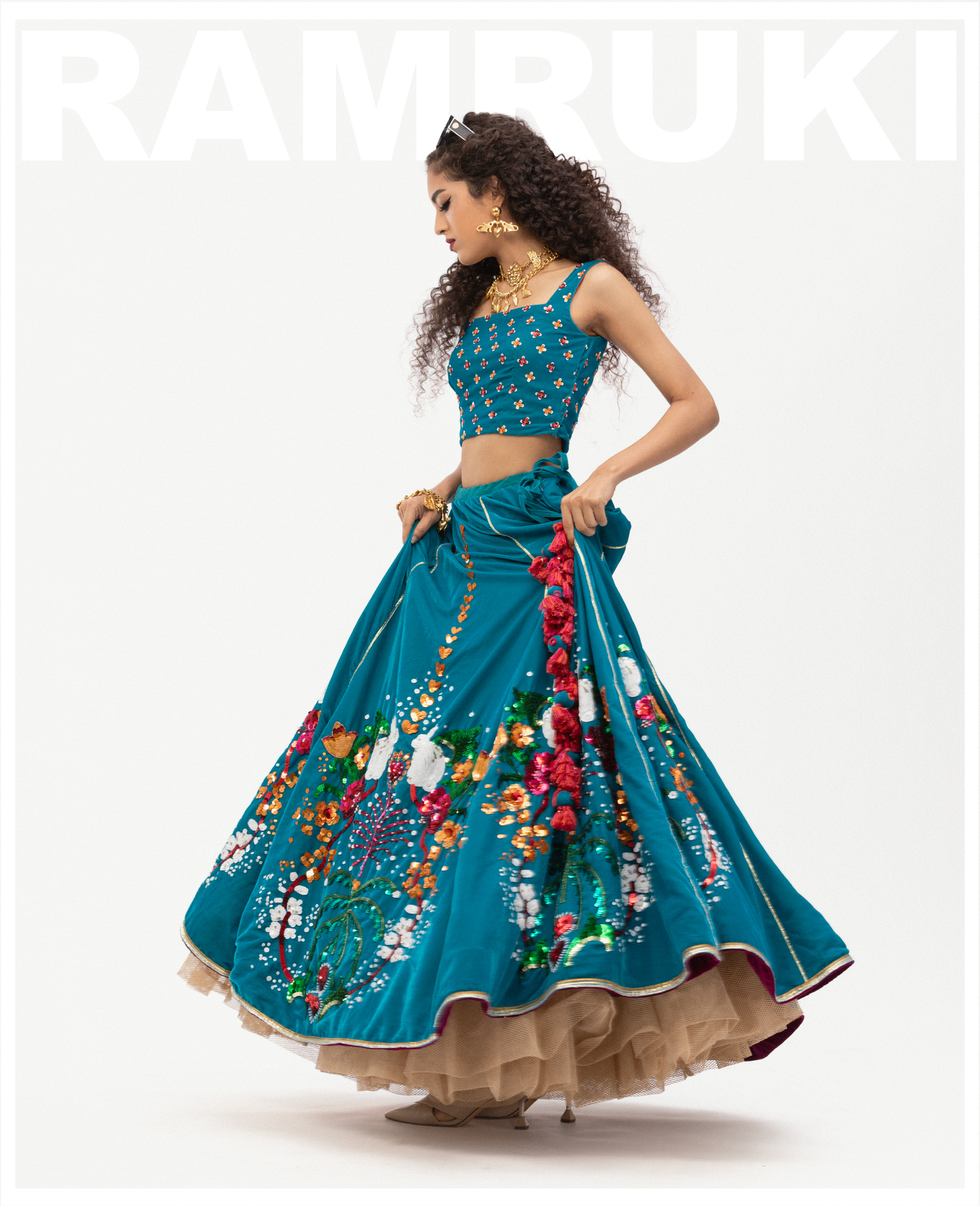 Rabbit Lehenga