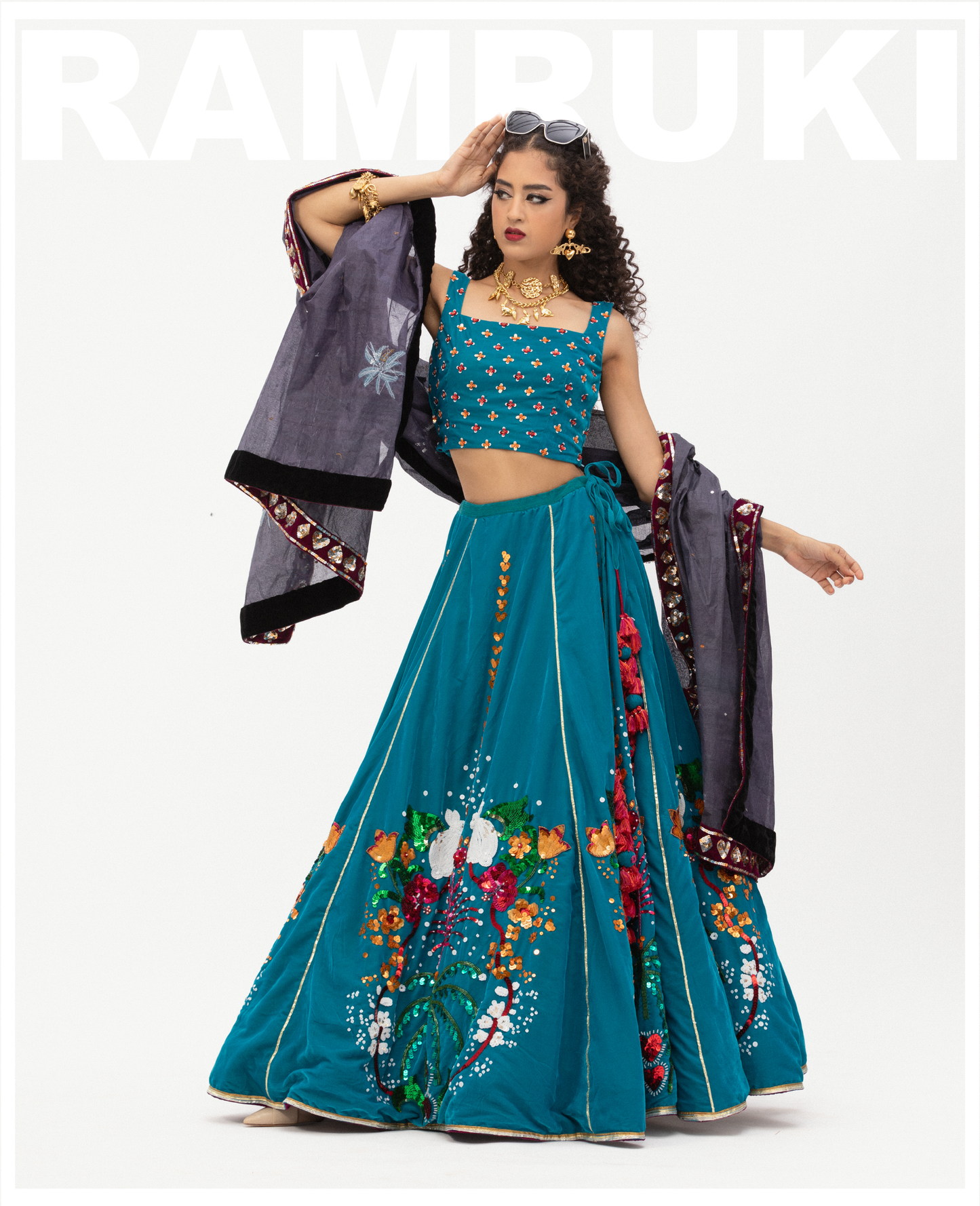 Rabbit Lehenga
