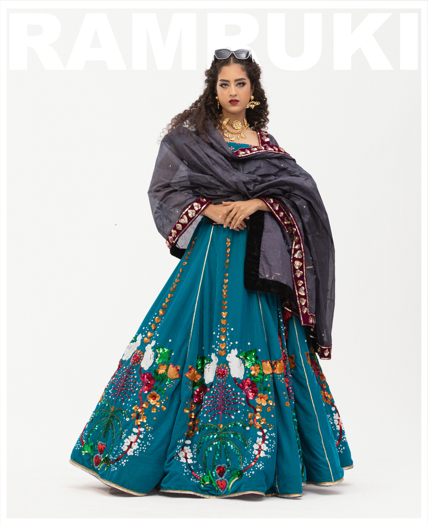 Rabbit Lehenga