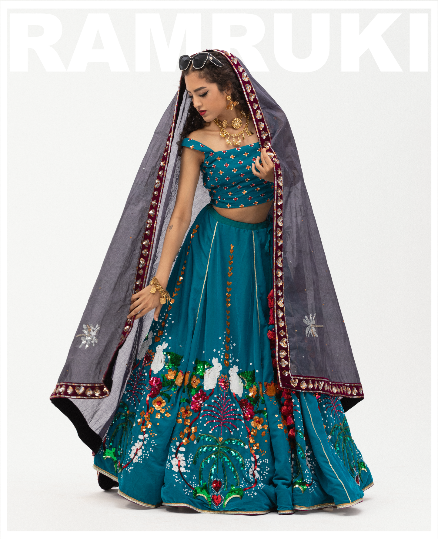Rabbit Lehenga