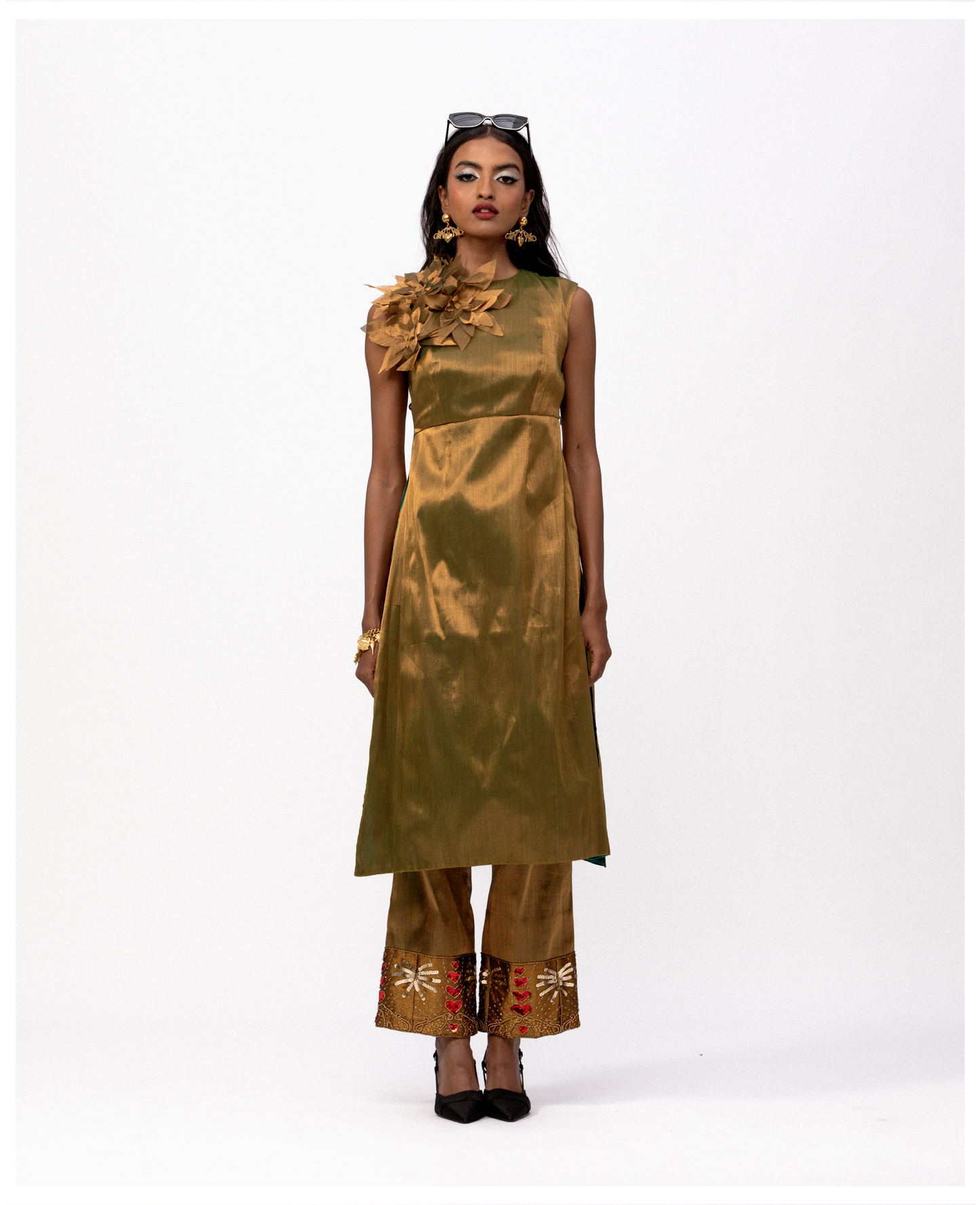 Sunflower Kurta & Pant Set