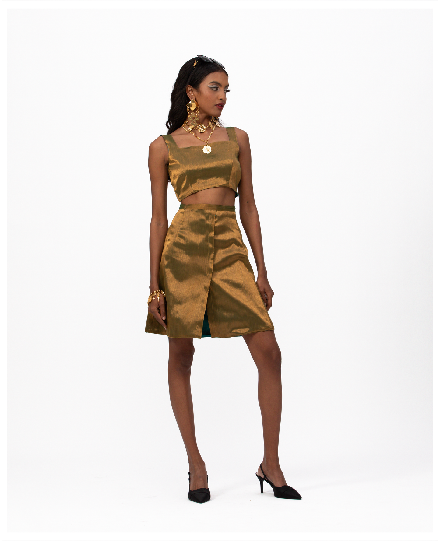 Sunny Skirt and Sunny Top with SPF 40 Jacket Set