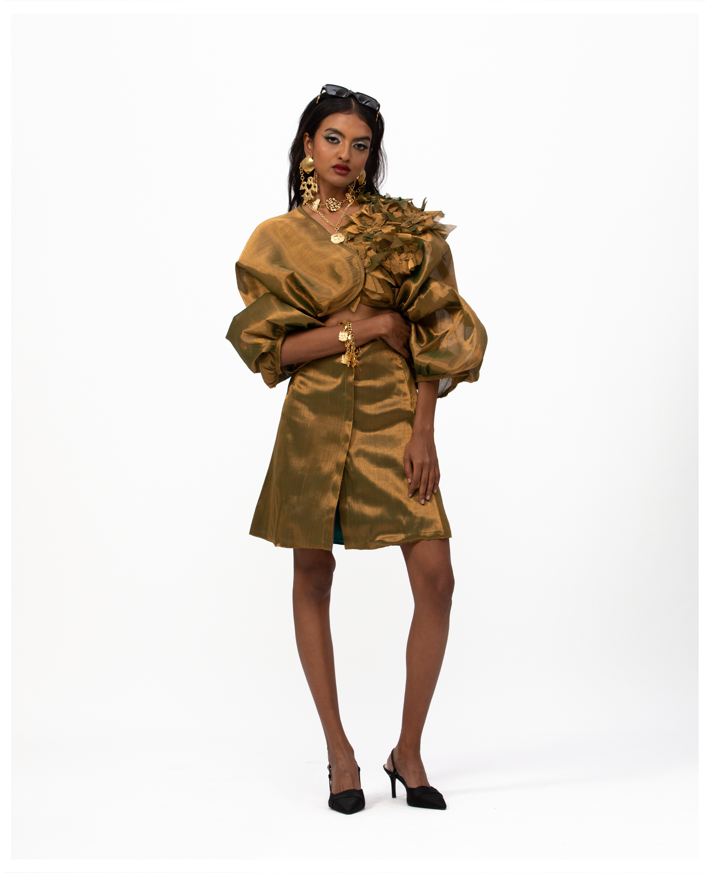 Sunny Skirt and Sunny Top with SPF 40 Jacket Set