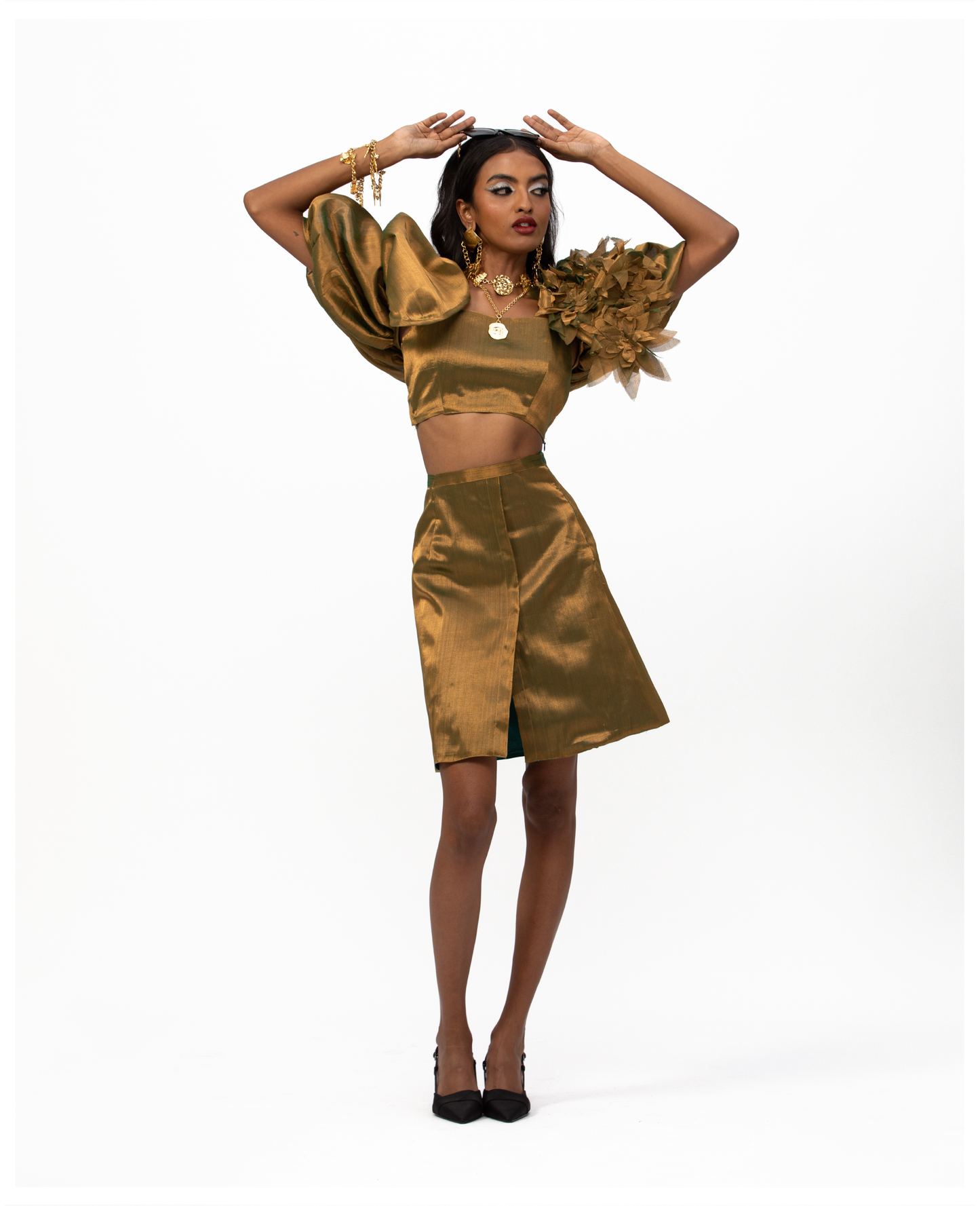 Sunny Skirt and Sunny Top with SPF 40 Jacket Set