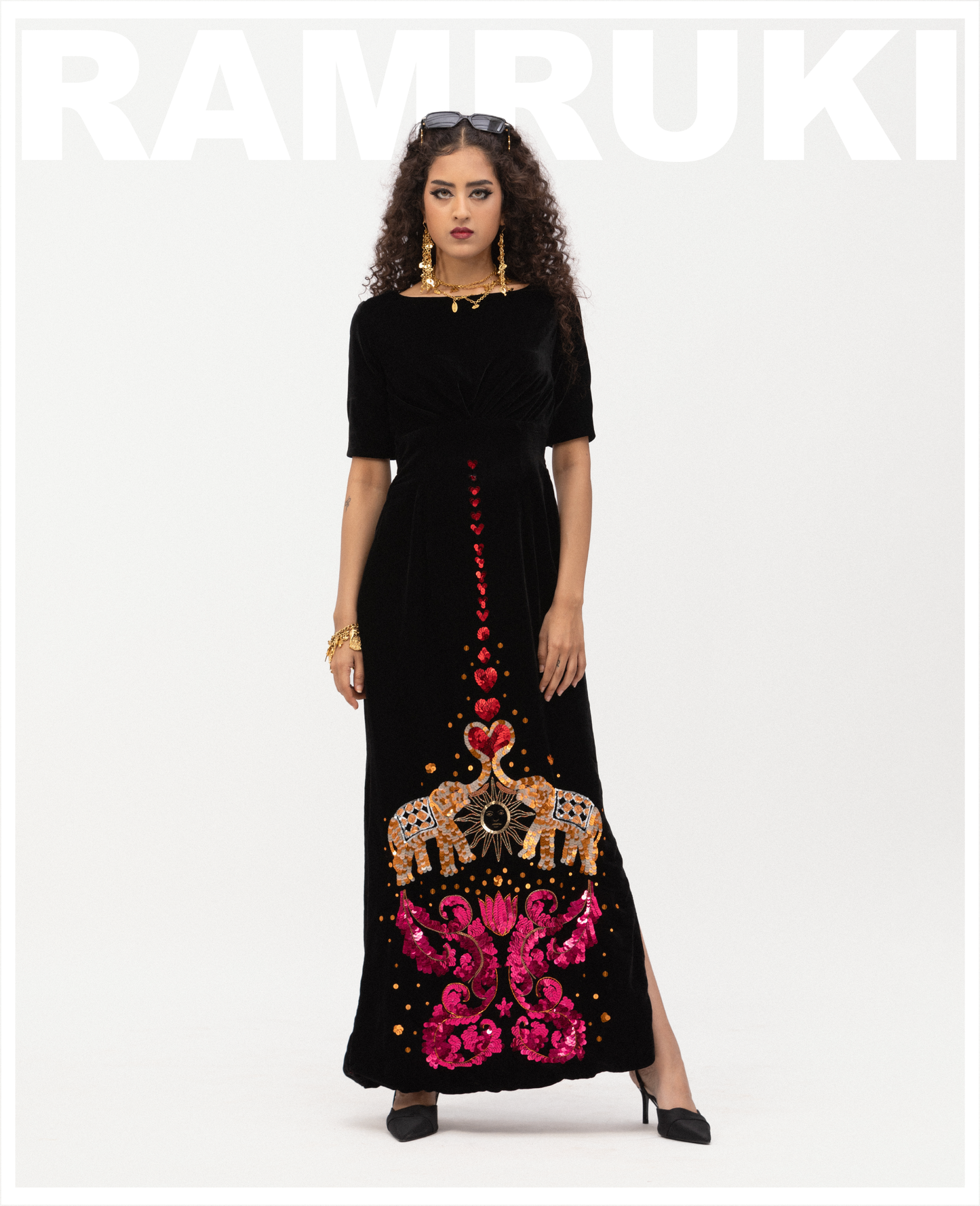 Aishr Elephant Love Dress