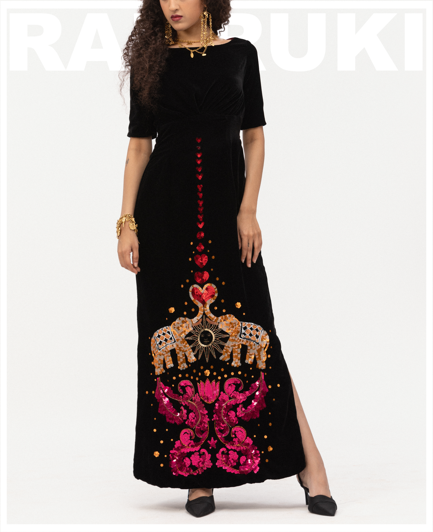 Aishr Elephant Love Dress