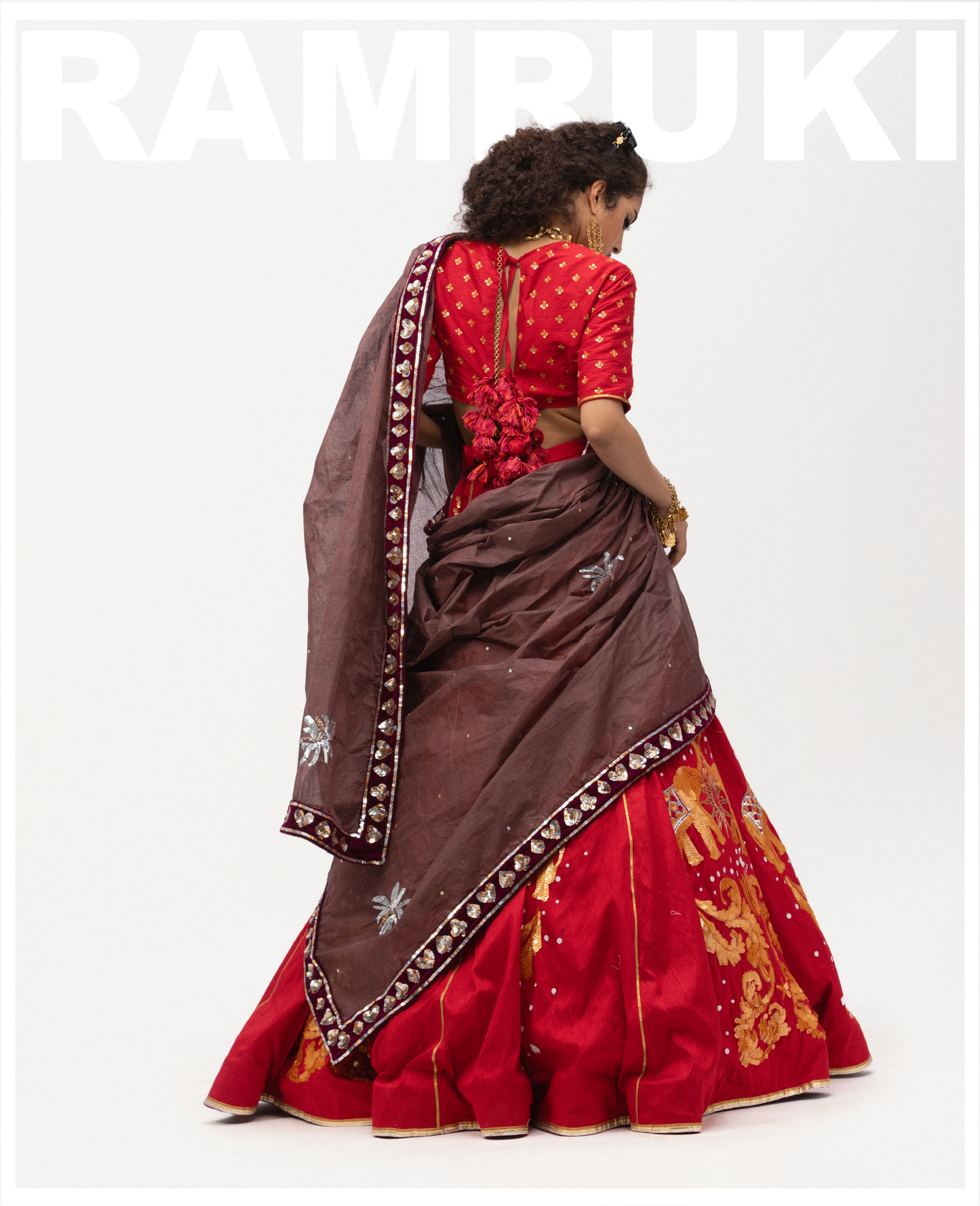 Aishr Elephant Lehenga