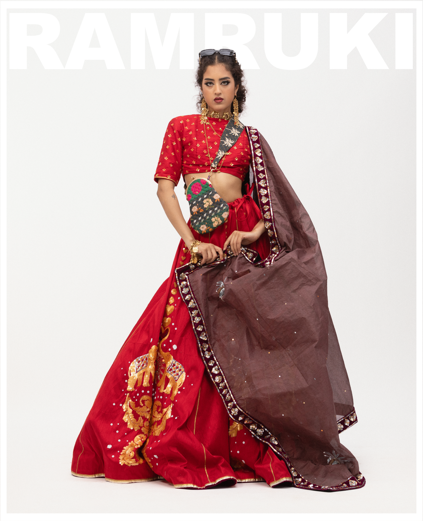 Aishr Elephant Lehenga