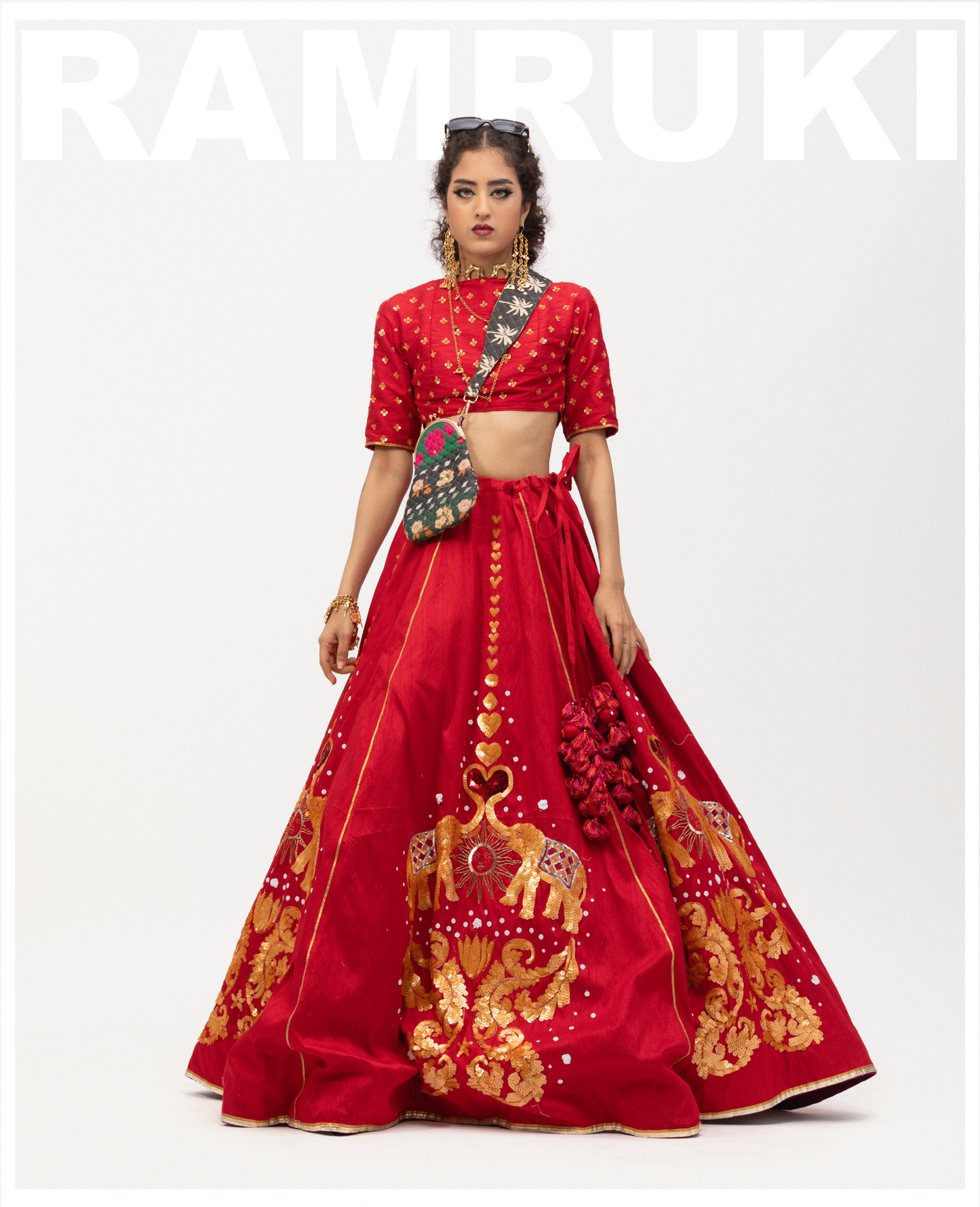 Aishr Elephant Lehenga
