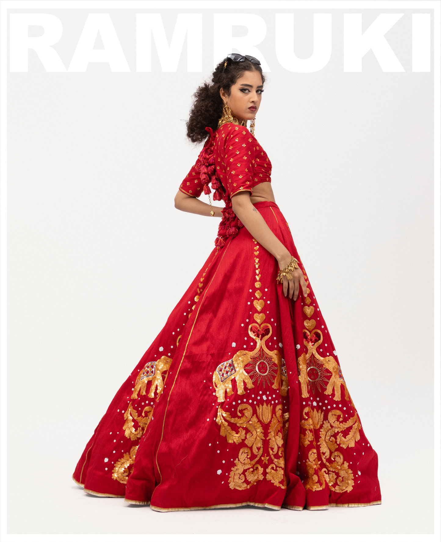 Aishr Elephant Lehenga