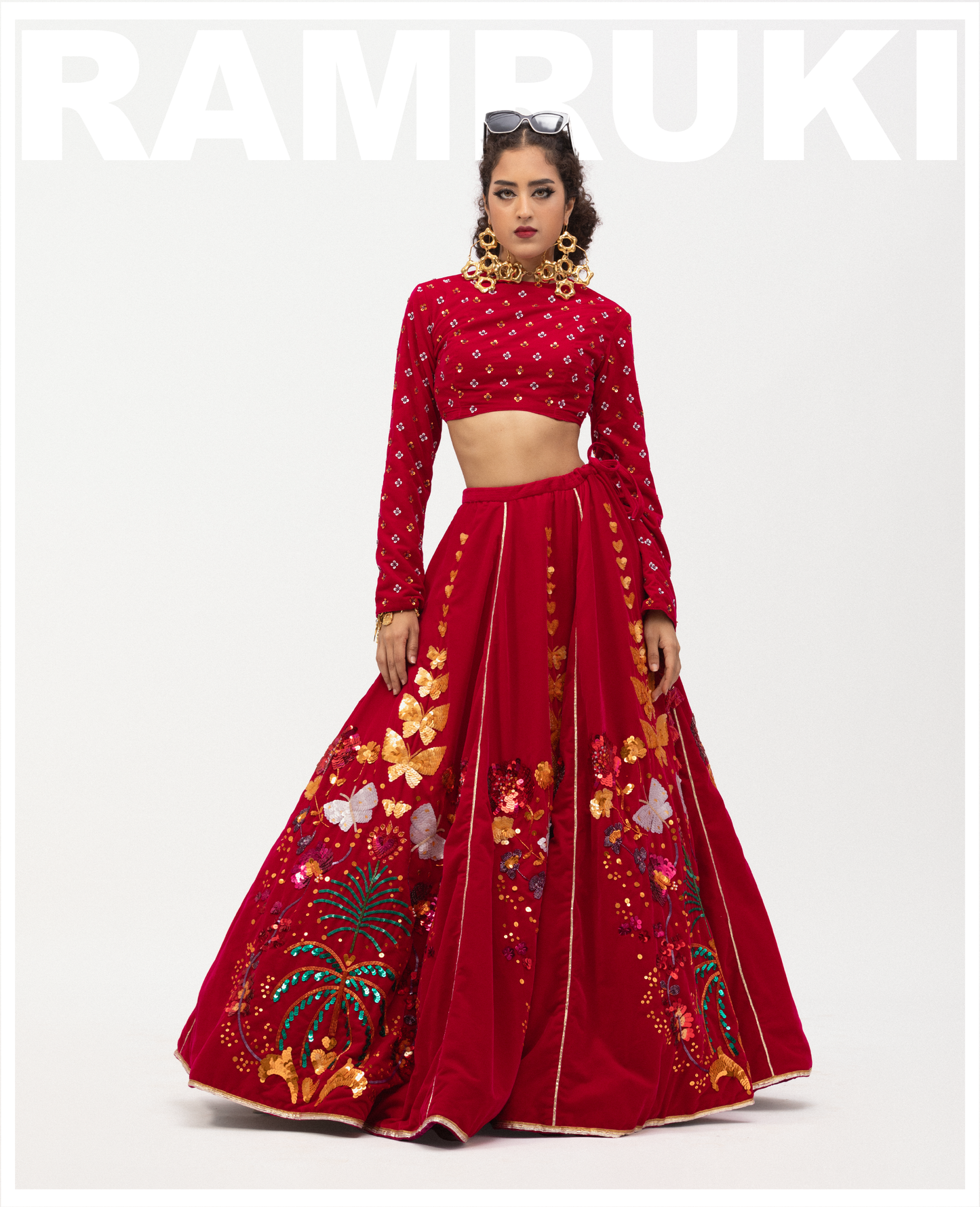 Butterfly Lehenga