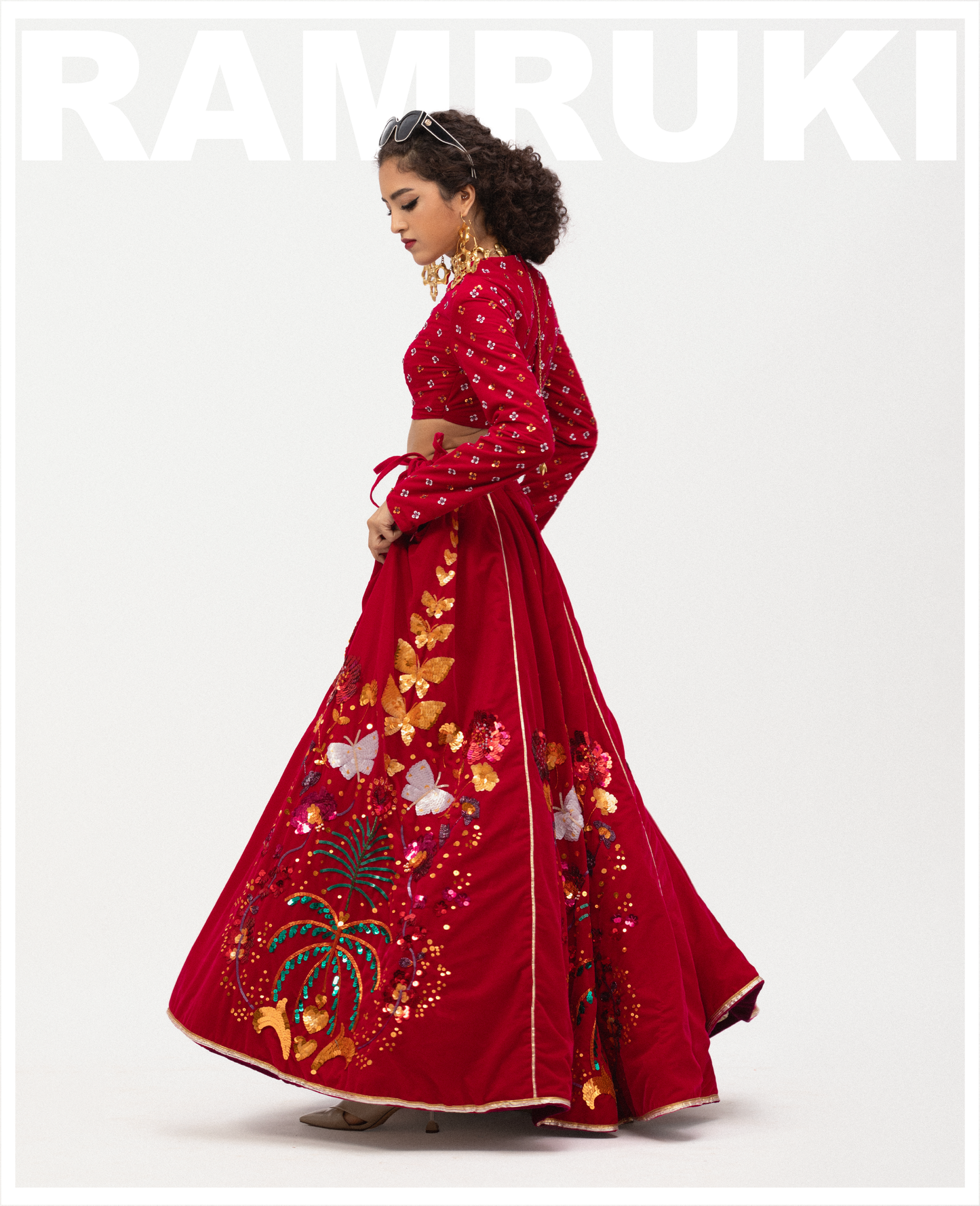 Butterfly Lehenga