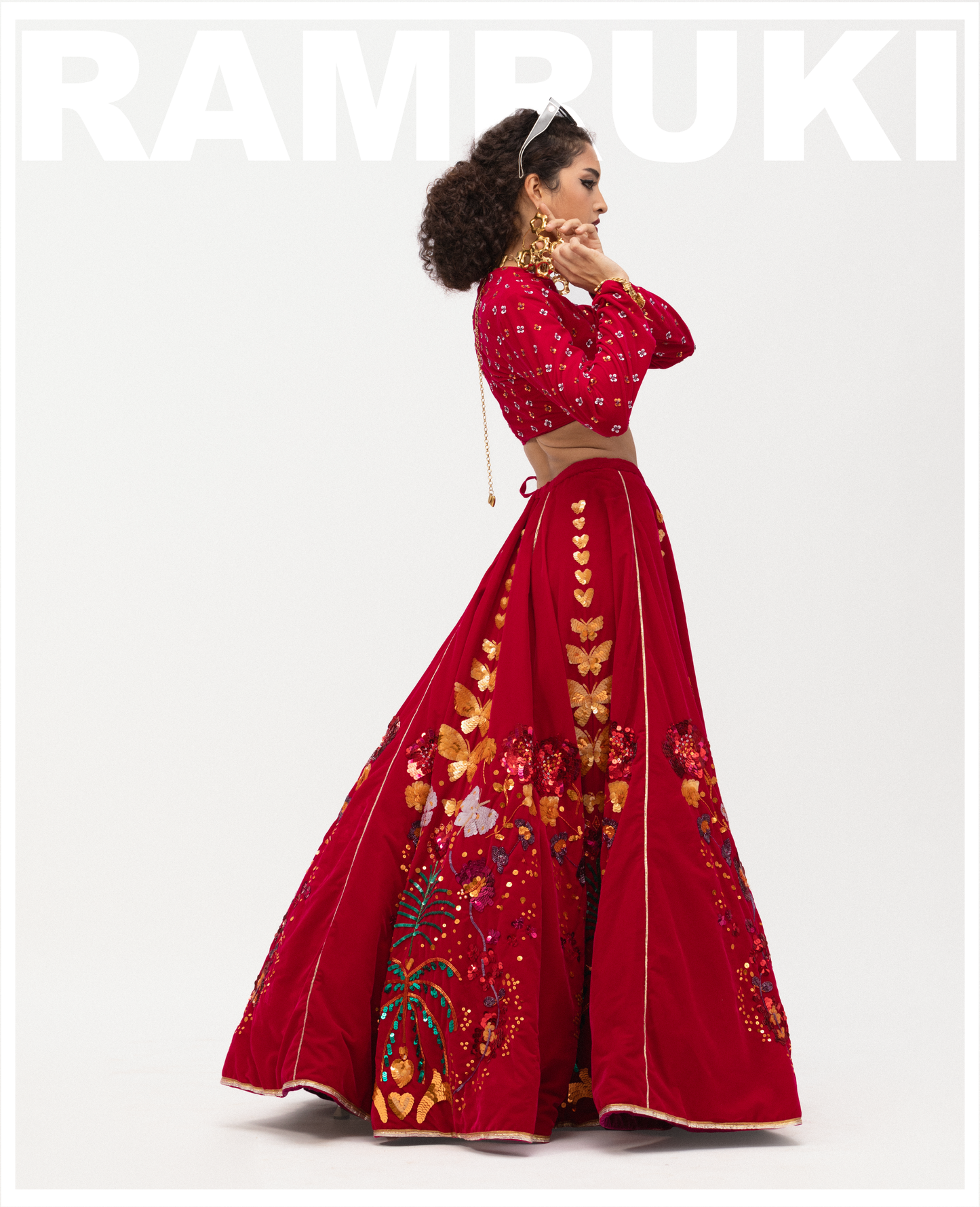 Butterfly Lehenga