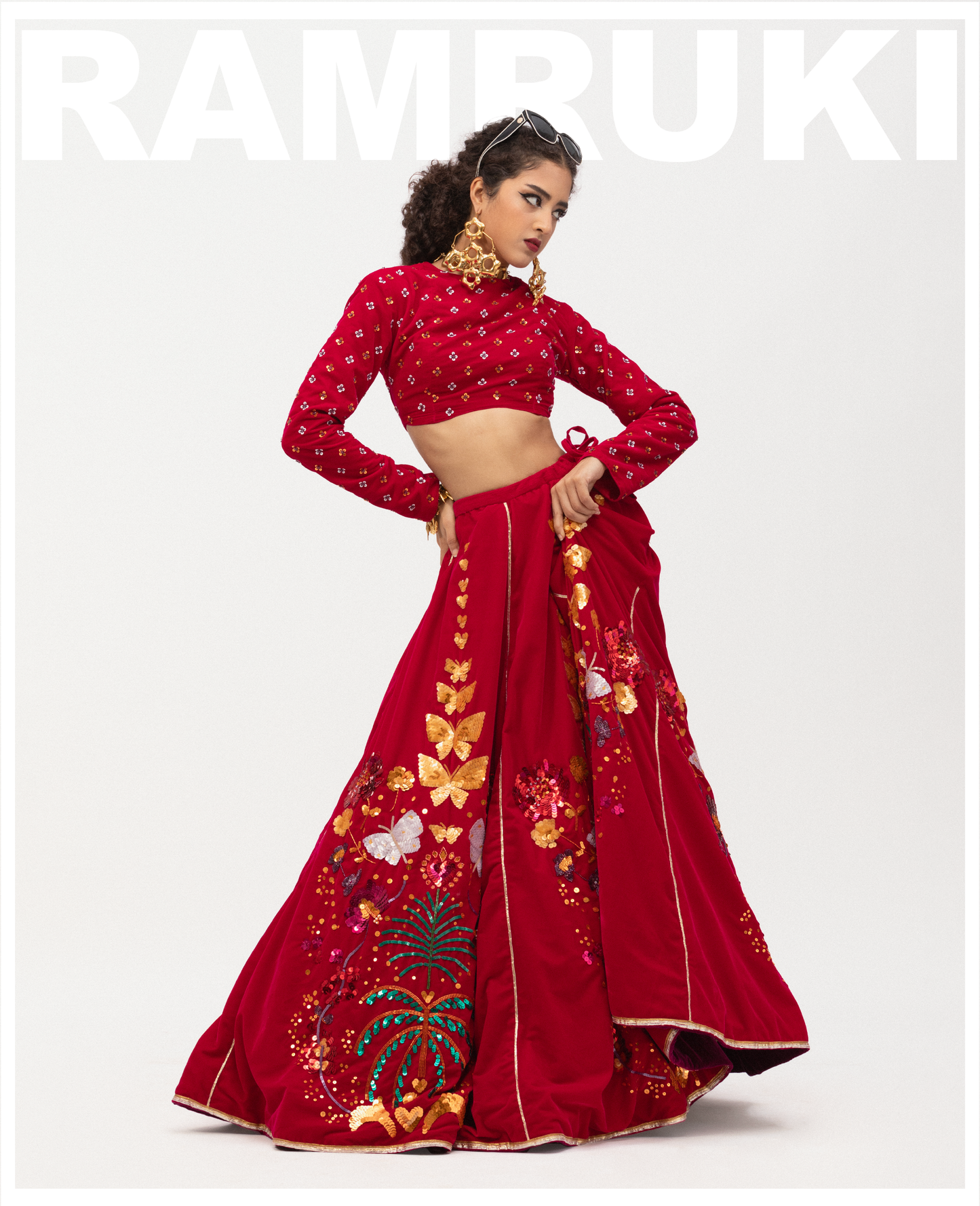 Butterfly Lehenga