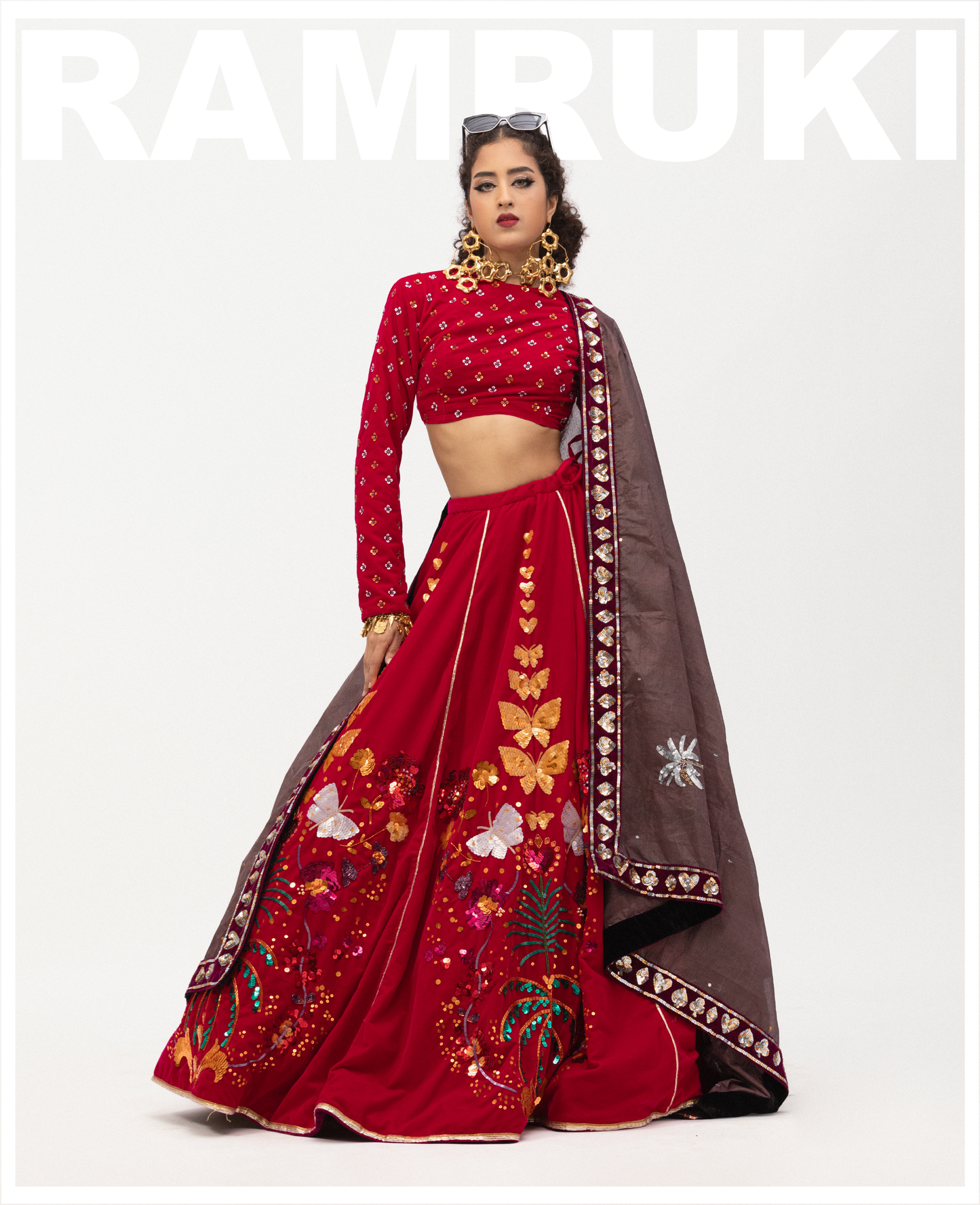 Butterfly Lehenga