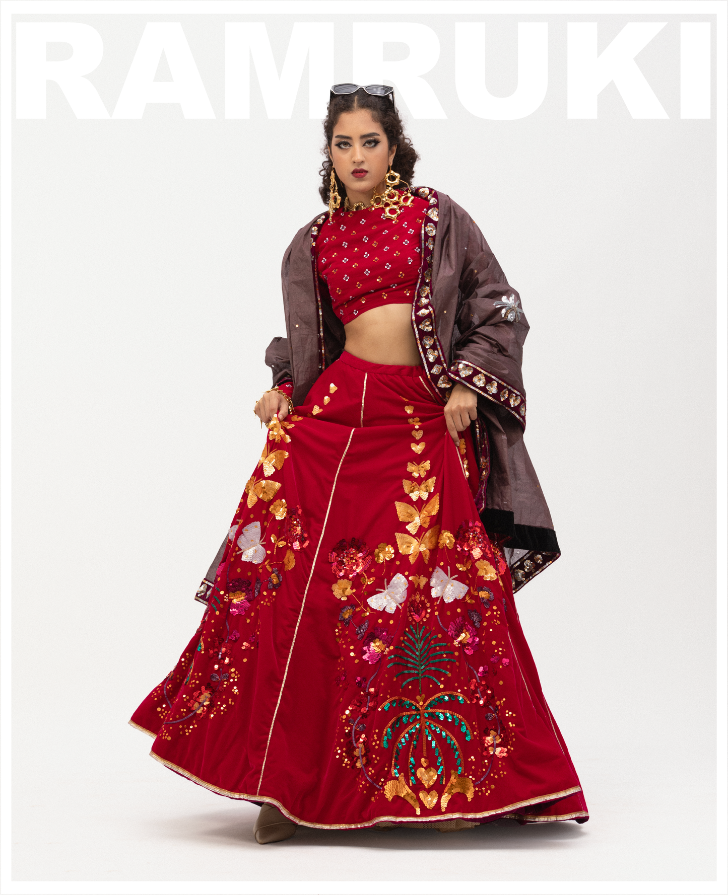 Butterfly Lehenga