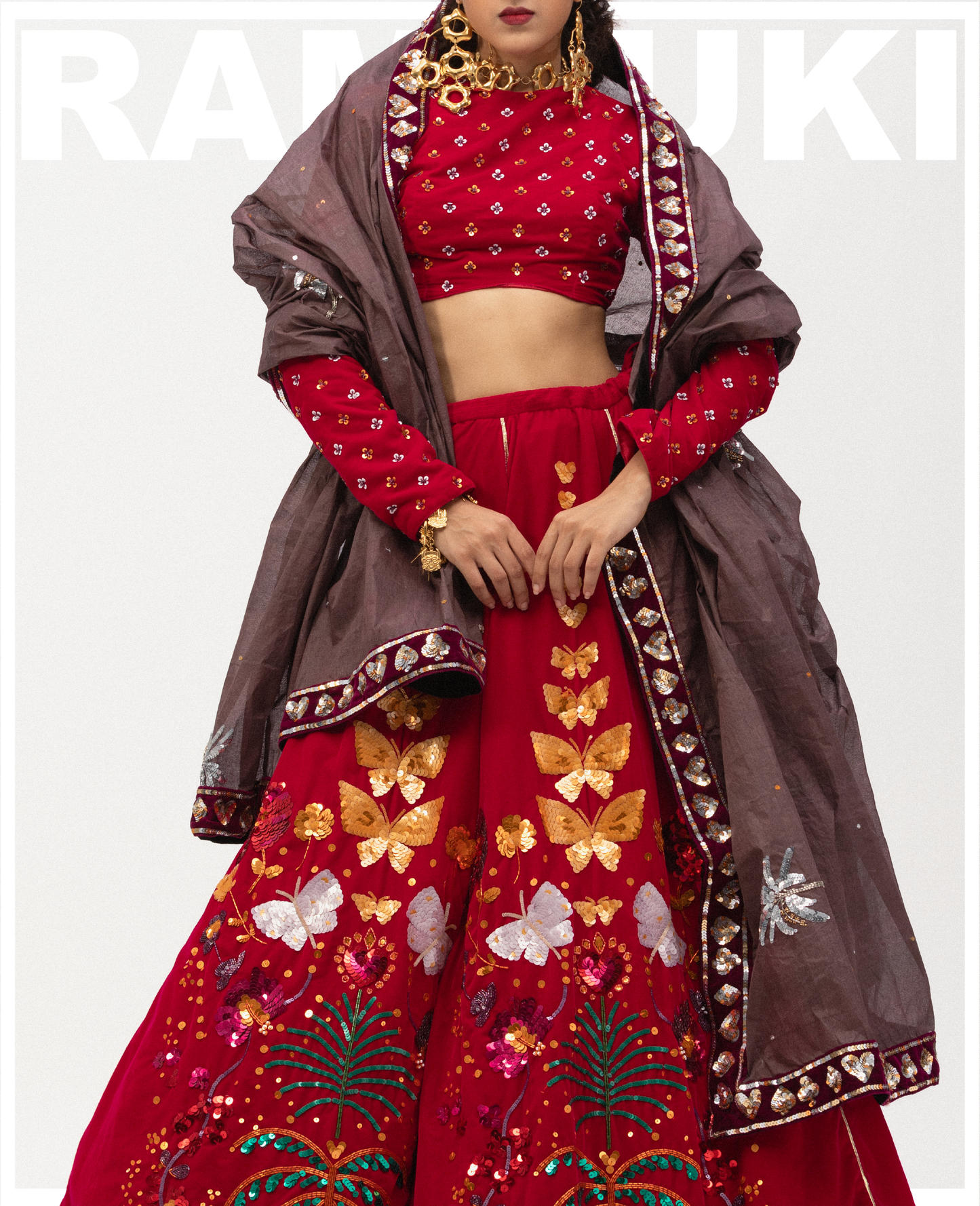 Butterfly Lehenga