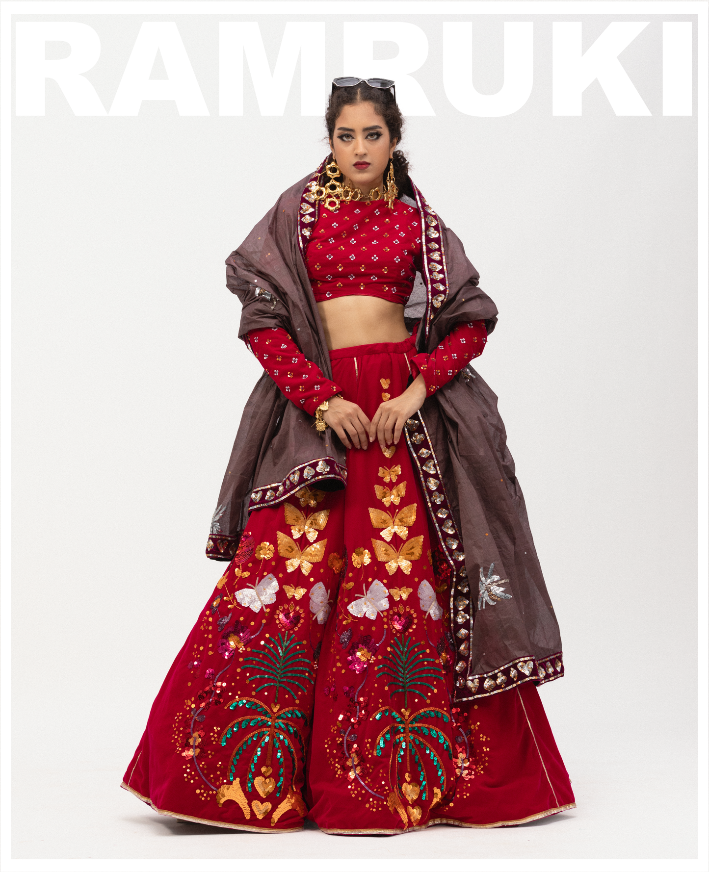 Butterfly Lehenga