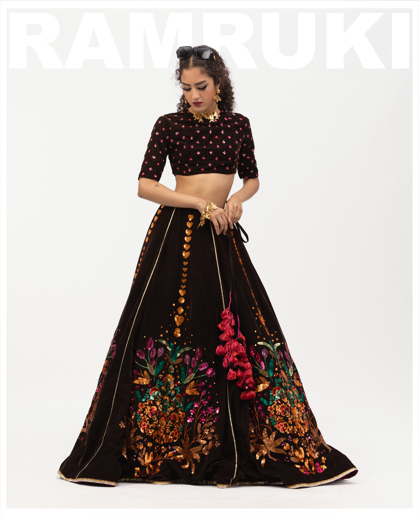 Bouquet of Love Lehenga