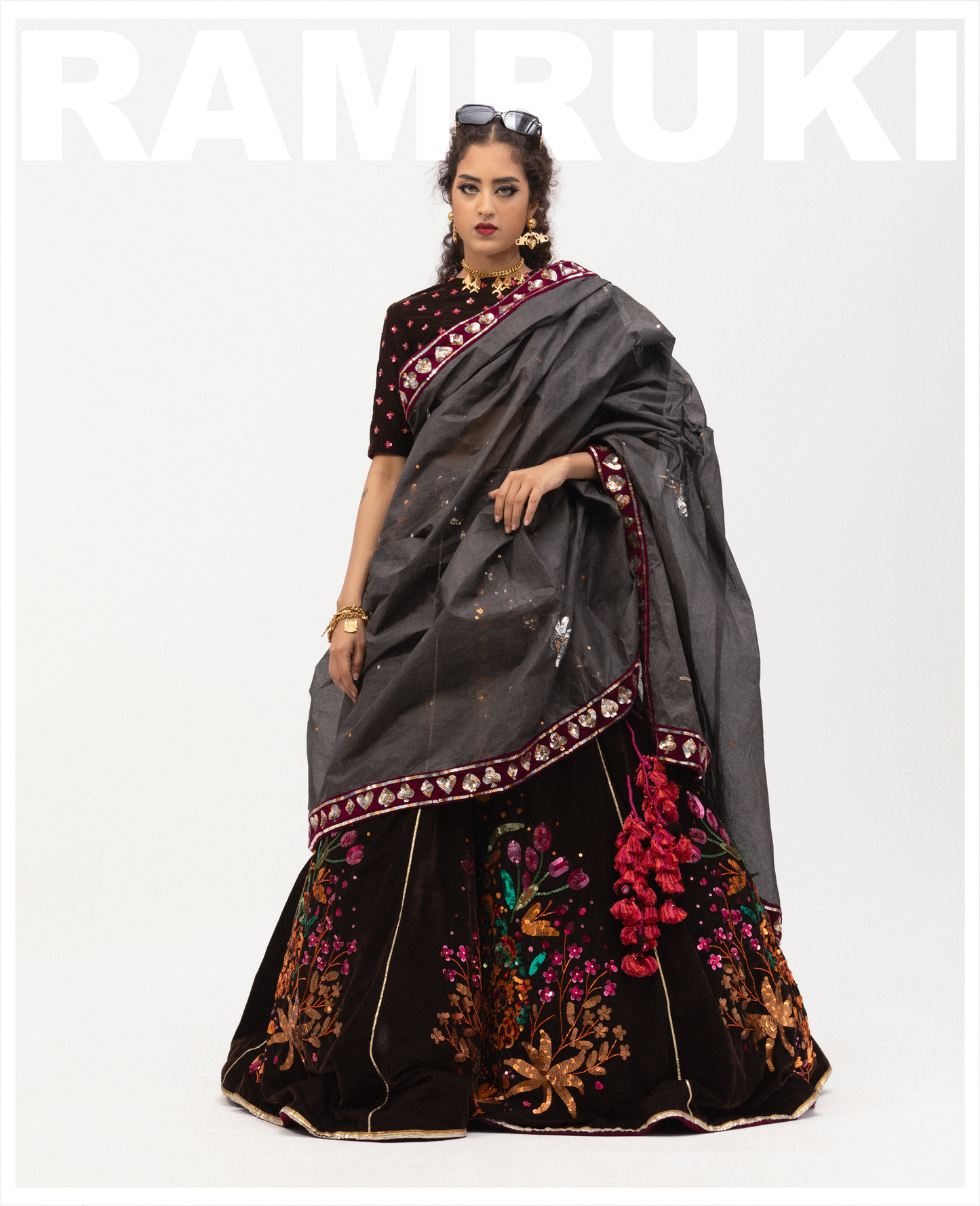 Bouquet of Love Lehenga
