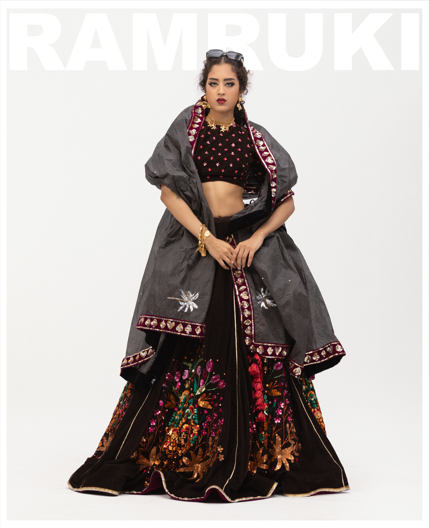 Bouquet of Love Lehenga