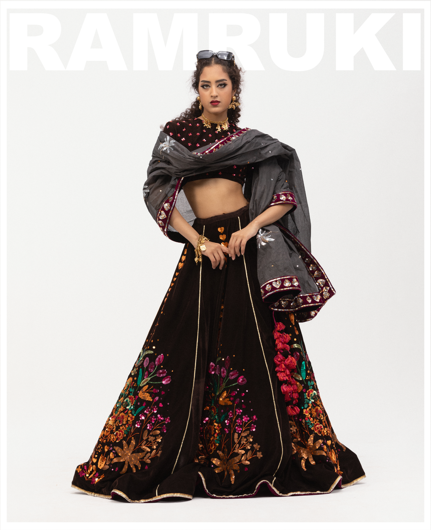 Bouquet of Love Lehenga