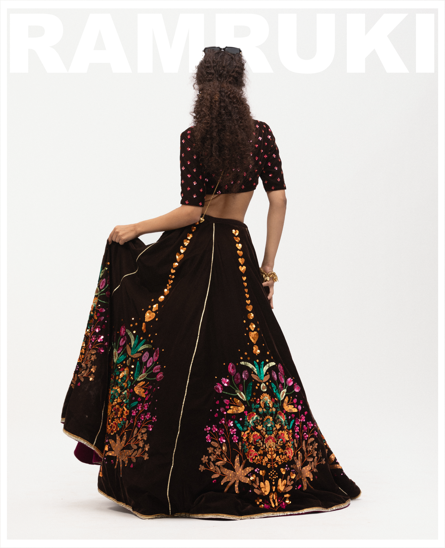 Bouquet of Love Lehenga