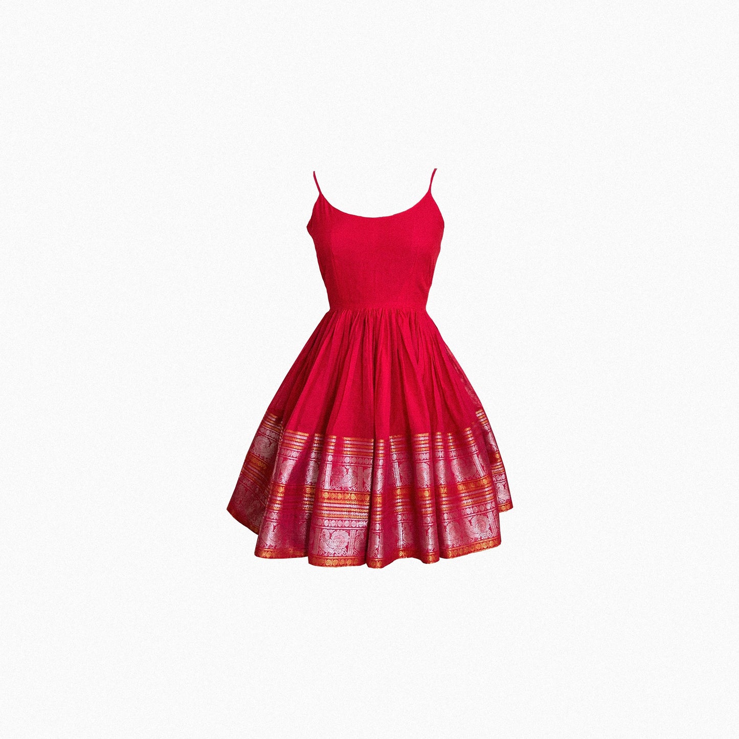 Old Saree now your new Parachute Dress