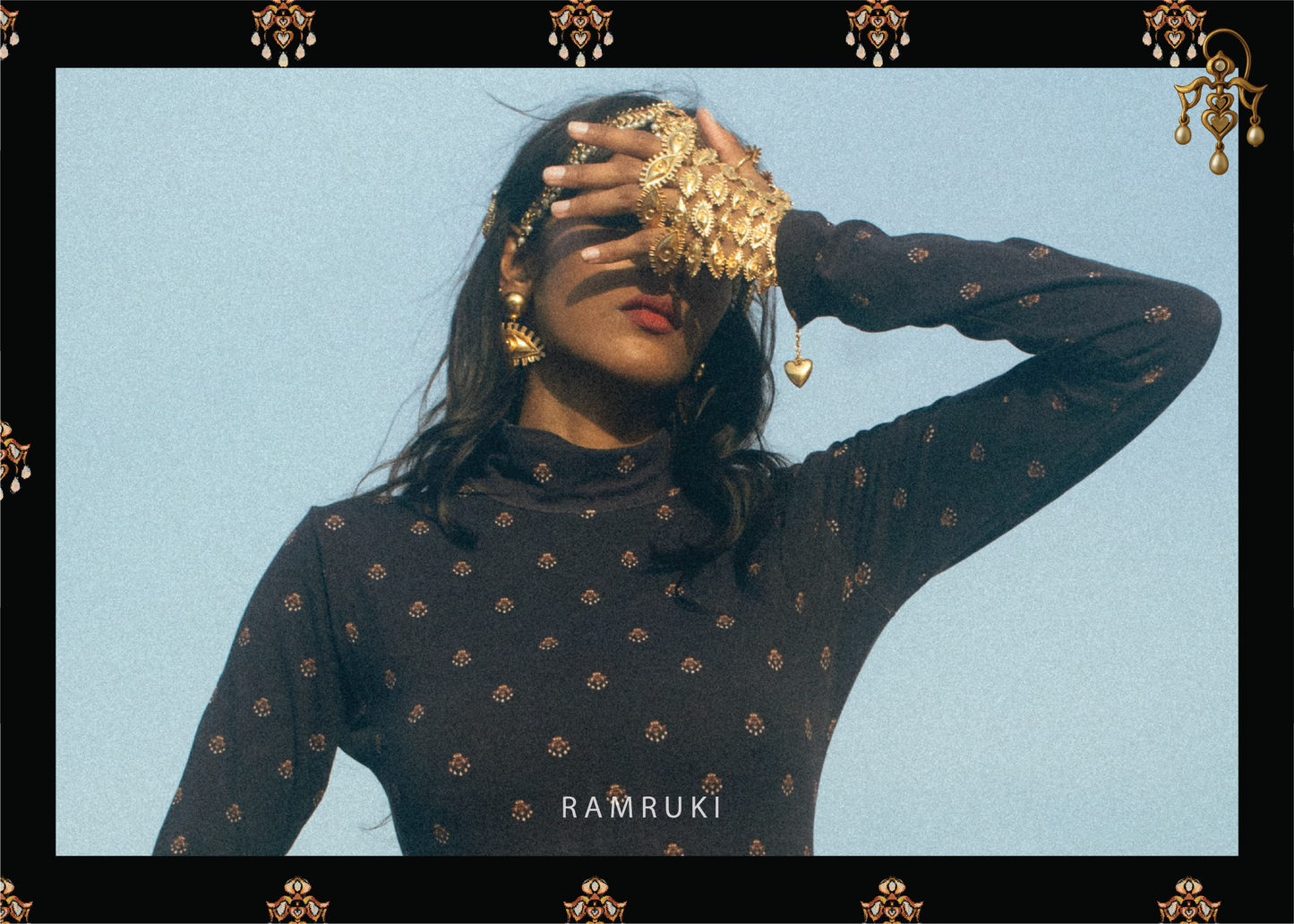 Full Hand Mookuthi Dress