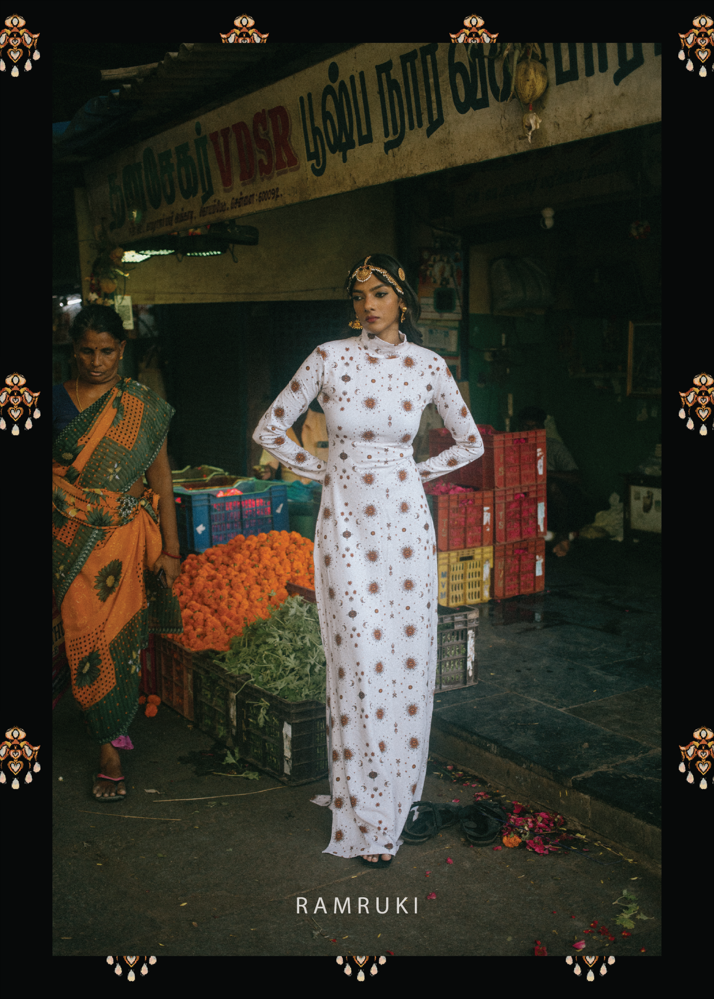 Market Mookuthi Dress