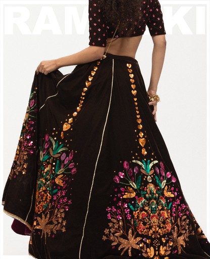 Bouquet of Love Lehenga